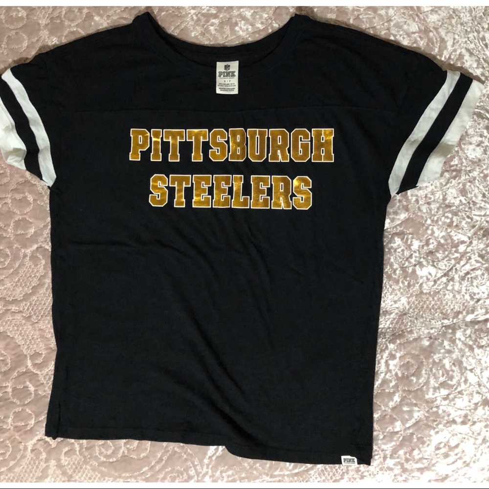 PINK Steelers t shift